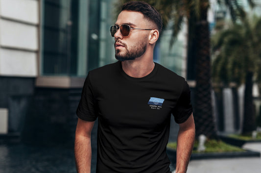 Chapel Hill Surf Co. Black Surfboard Shirt