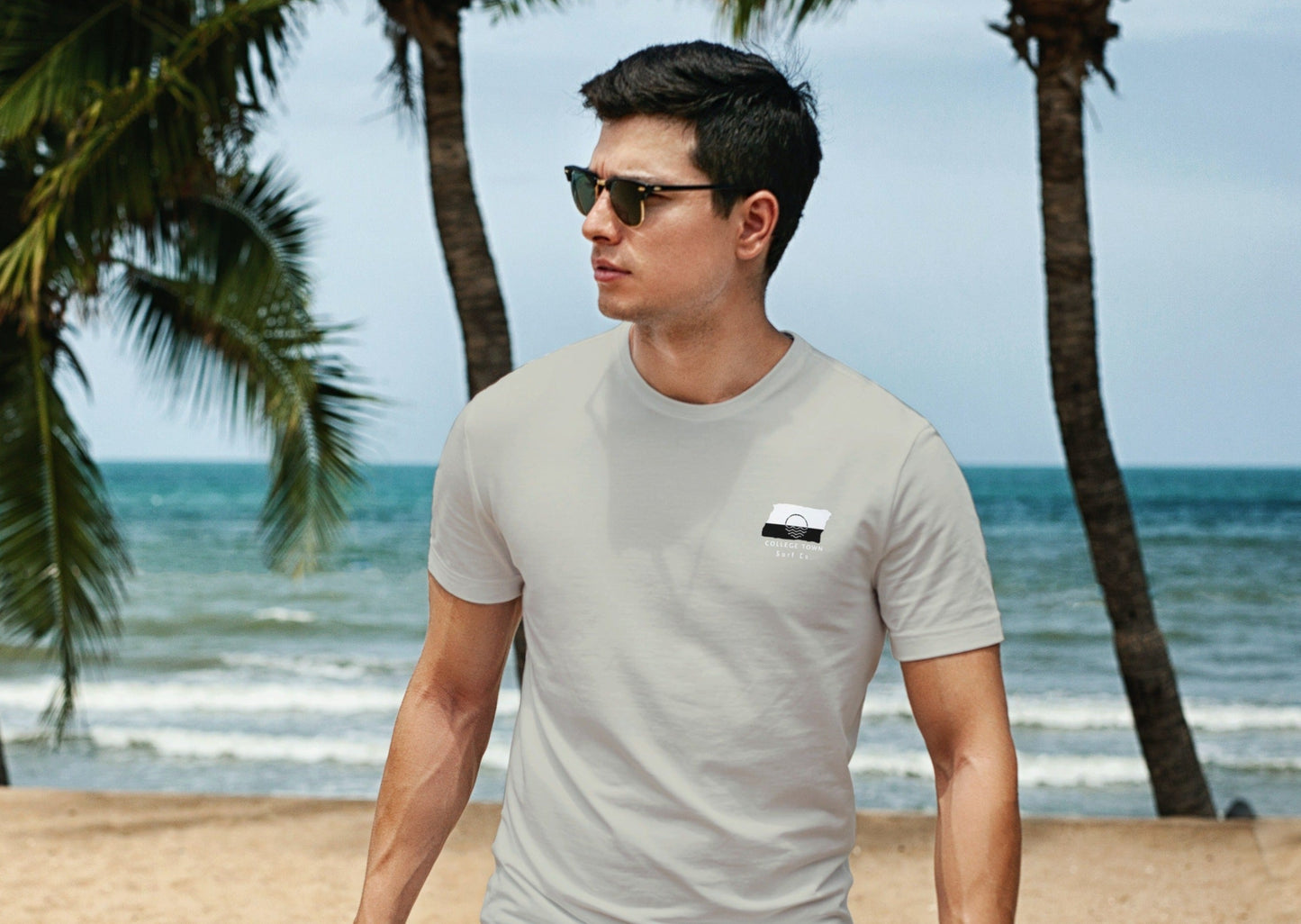 College Town Surf Co. Sand Surfboard Shirt
