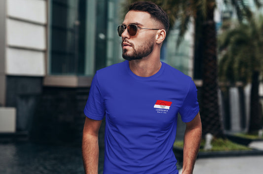 Lawrence Surf Co. Blue Surfboard Shirt