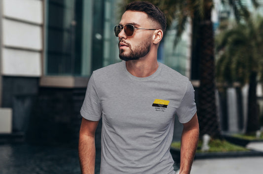 Iowa City Surf Co. Grey Surfboard Shirt