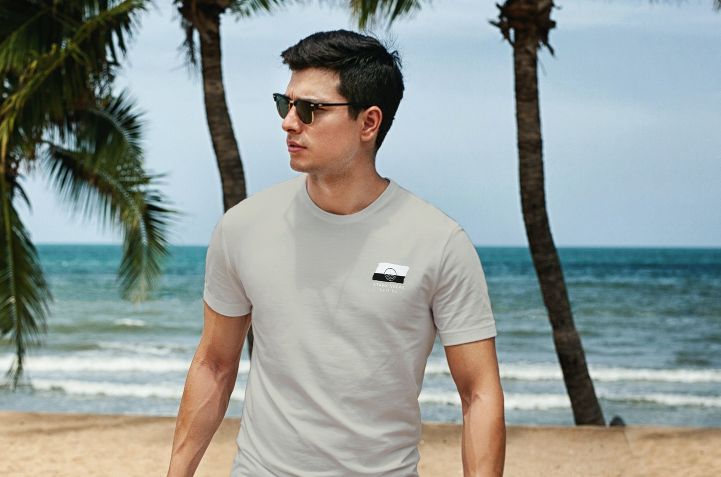 Stark Vegas Surf Co. Sand Surfboard Shirt