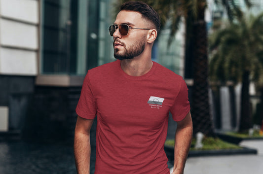 Tuscaloosa Surf Co. Red Surfboard Shirt