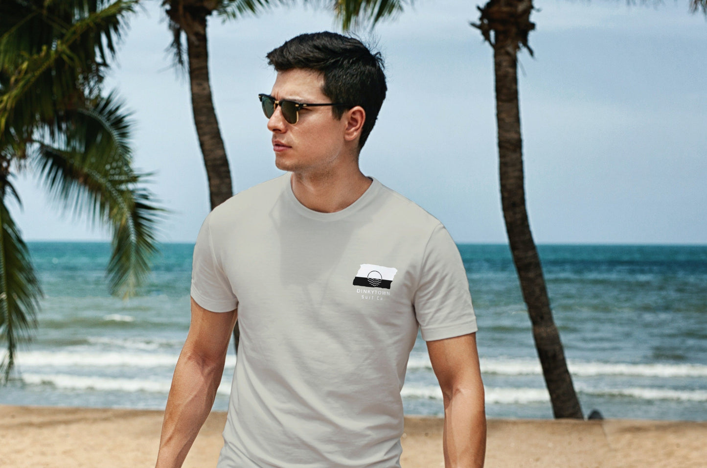 Dinkytown Surf Co. Sand Surfboard Shirt