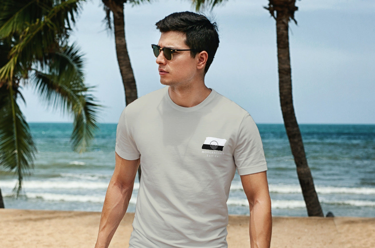Morgantown Surf Co. Sand Surfboard Shirt