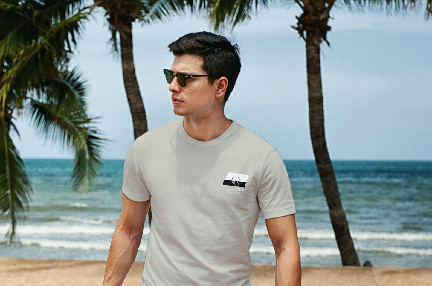 Lawrence Surf Co. Sand Surfboard Shirt