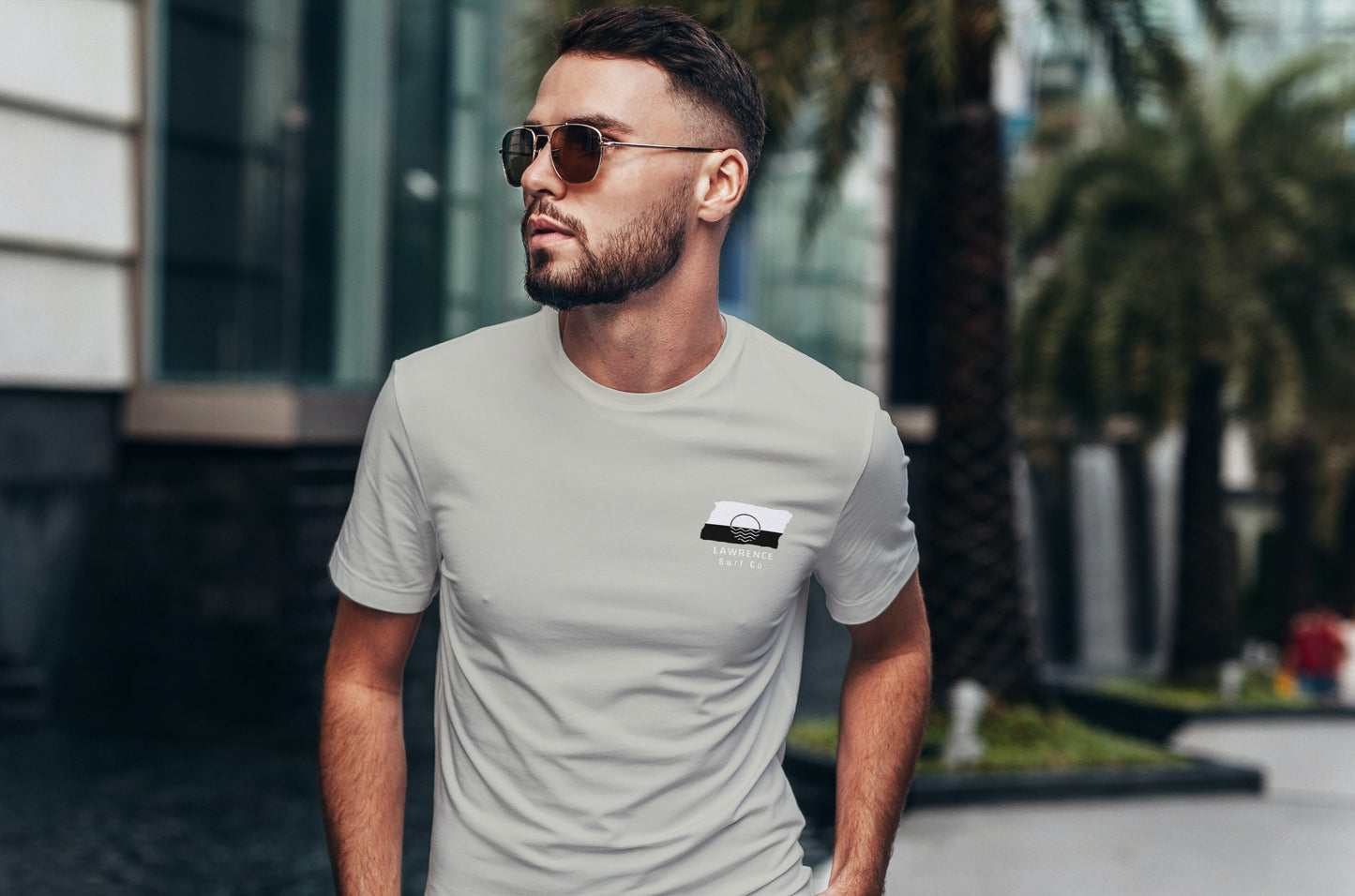 Lawrence Surf Co. Sand Surfboard Shirt