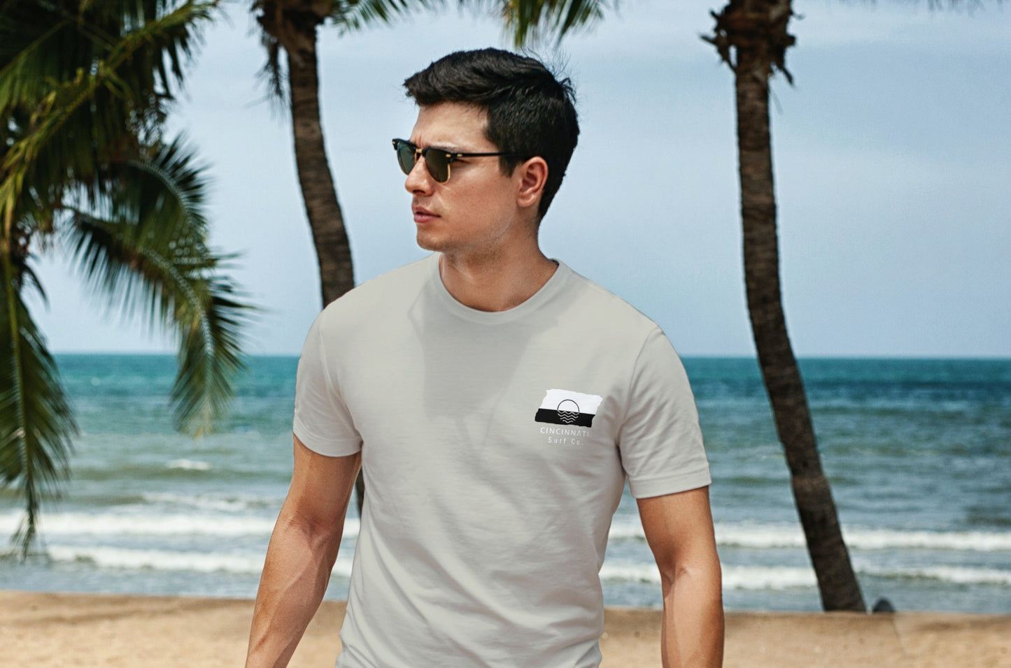 Cincinnati Surf Co. Sand Surfboard Shirt