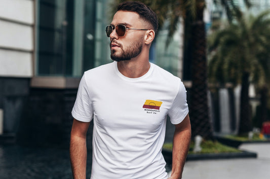 Minneapolis Surf Co. White Surfboard Shirt