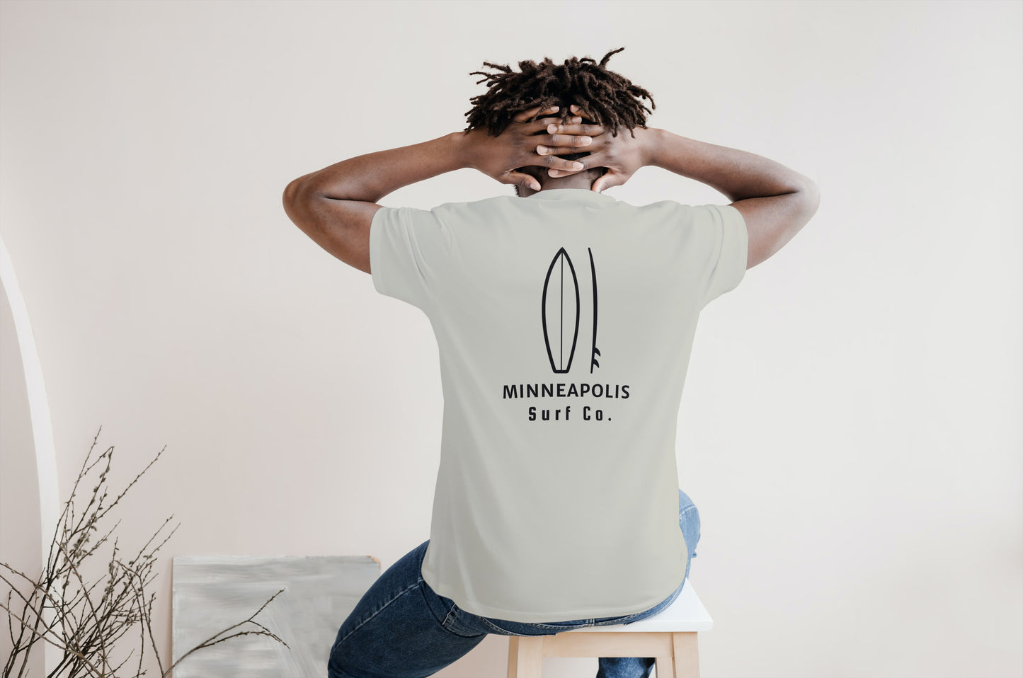 Minneapolis Surf Co. Sand Surfboard Shirt
