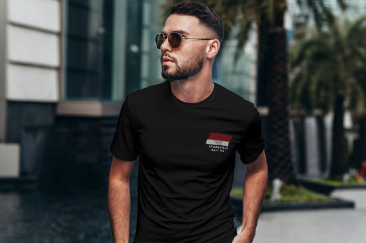 Starkville Surf Co. Black Surfboard Shirt