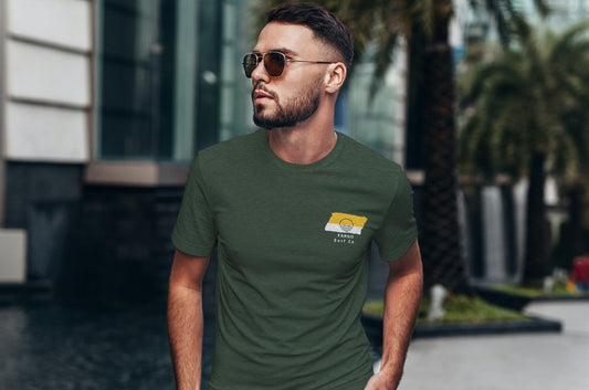 Fargo Surf Co. Green Surfboard Shirt