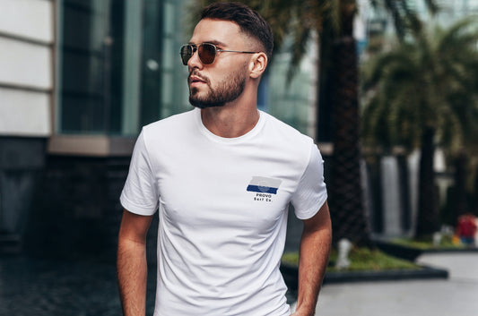 Provo Surf Co. White Surfboard Shirt