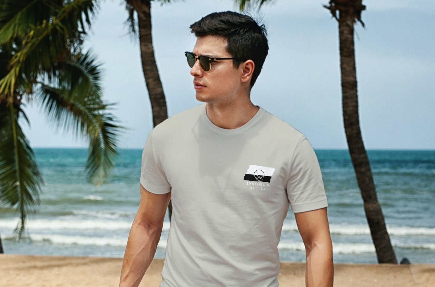 Lynchburg Surf Co. Sand Surfboard Shirt