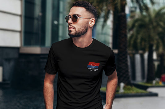 Lynchburg Surf Co. Black Surfboard Shirt