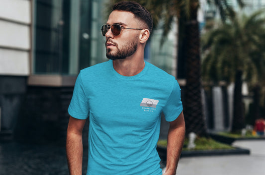 Chapel Hill Surf Co. Blue Surfboard Shirt