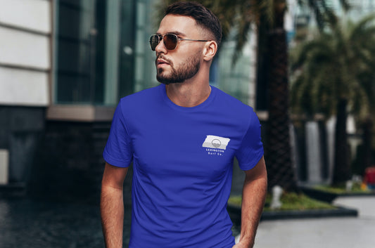 Lexington Surf Co. Blue Surfboard Shirt
