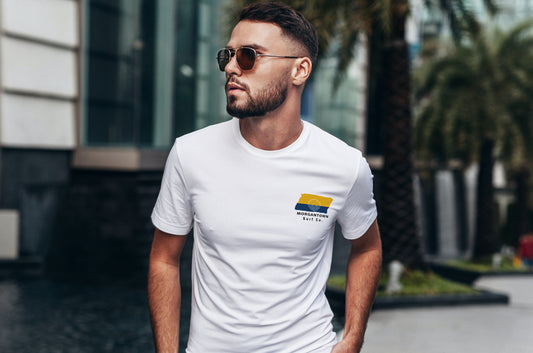Morgantown Surf Co. White Surfboard Shirt
