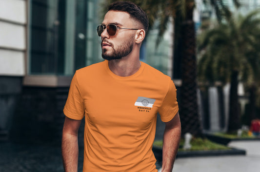 Knoxville Surf Co. Orange Surfboard Shirt