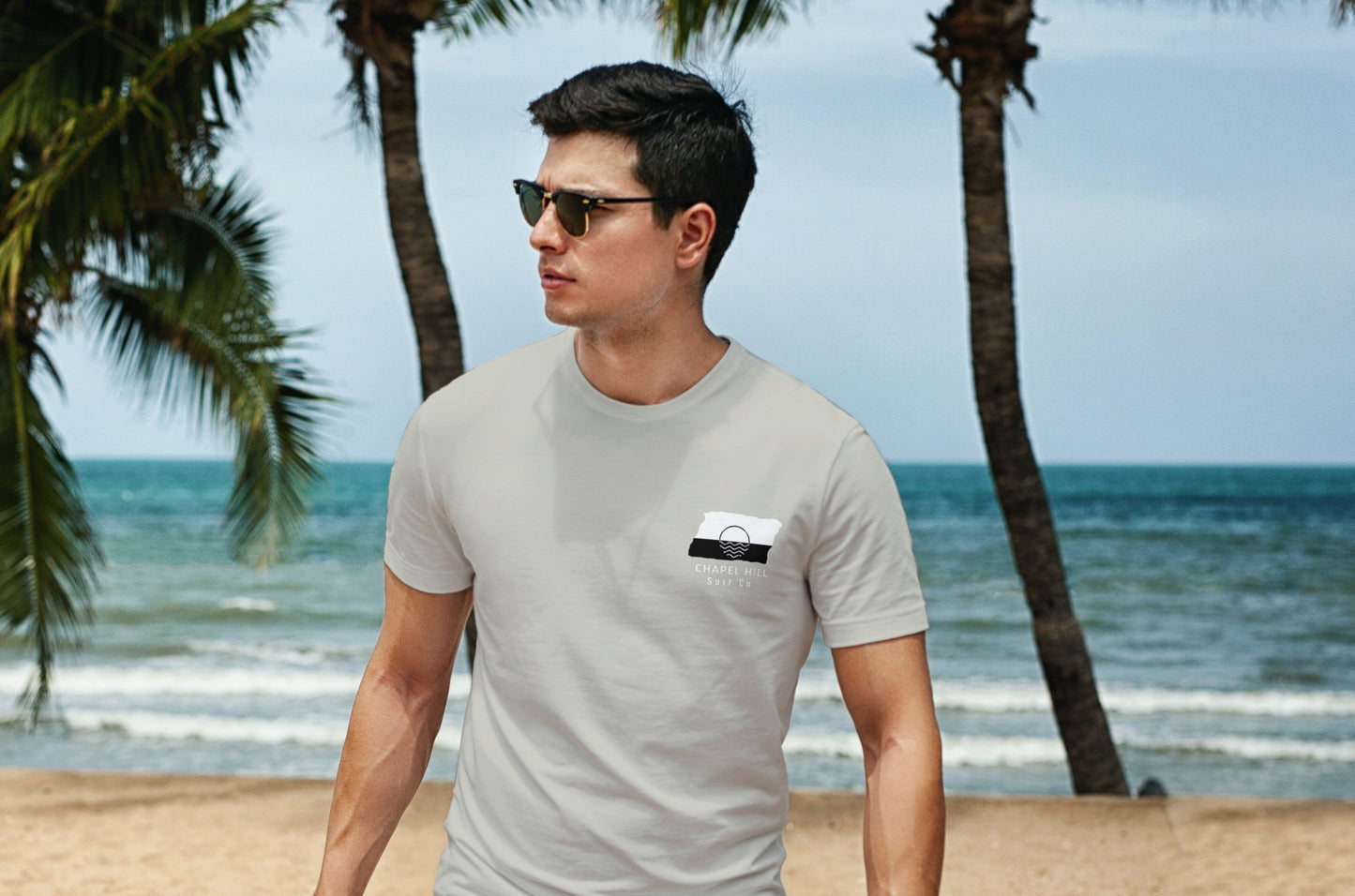 Chapel Hill Surf Co. Sand Surfboard Shirt