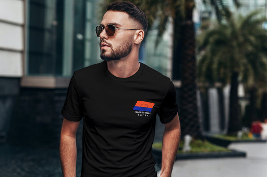 Gainesville Surf Co. Black Surfboard Shirt