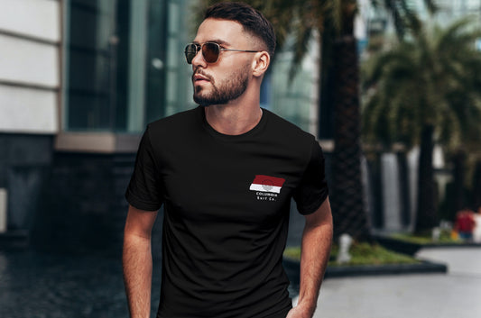 Columbia SC Surf Co. Black Surfboard Shirt