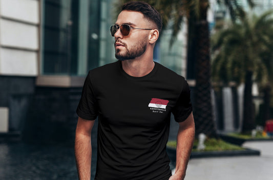 Fayetteville Surf Co. Black Surfboard Shirt