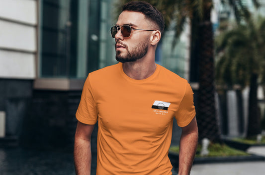 Stillwater Surf Co. Orange Surfboard Shirt