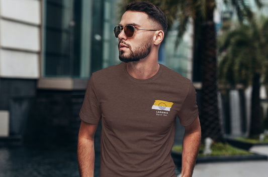 Laramie Surf Co. Brown Surfboard Shirt