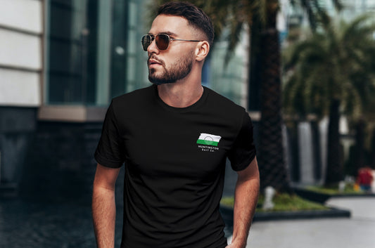 Huntington Surf Co. Black Surfboard Shirt