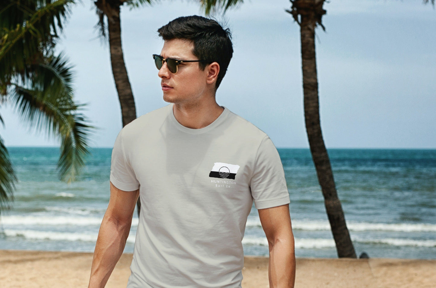 Huntington Surf Co. Sand Surfboard Shirt