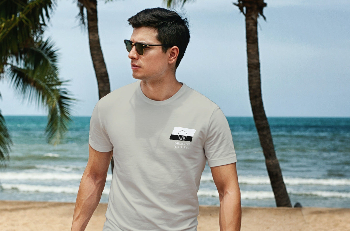 Orlando Surf Co. Sand Surfboard Shirt