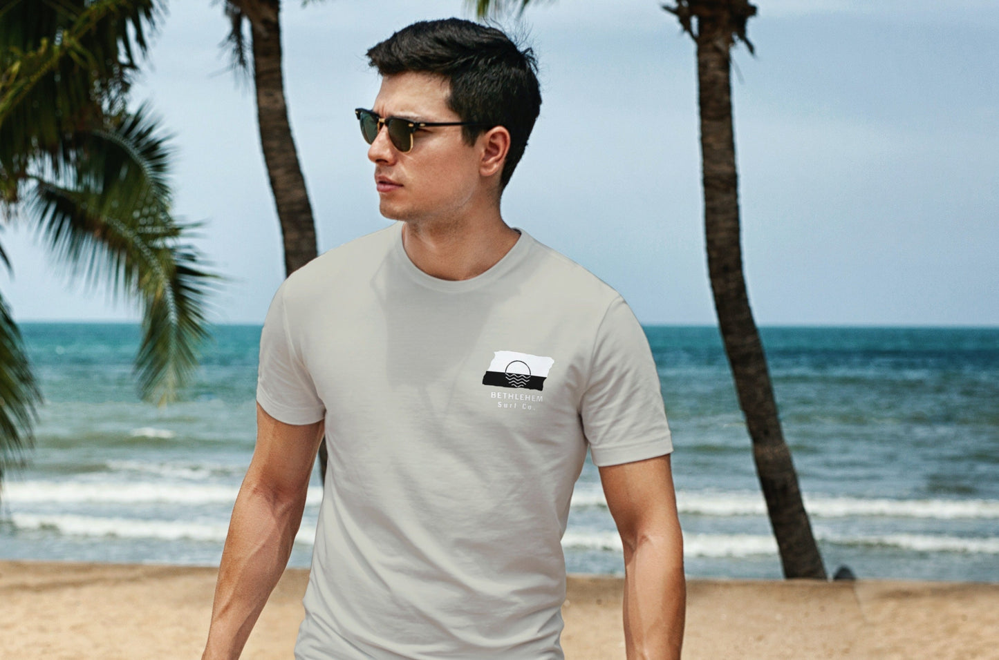 Bethlehem Surf Co. Sand Surfboard Shirt