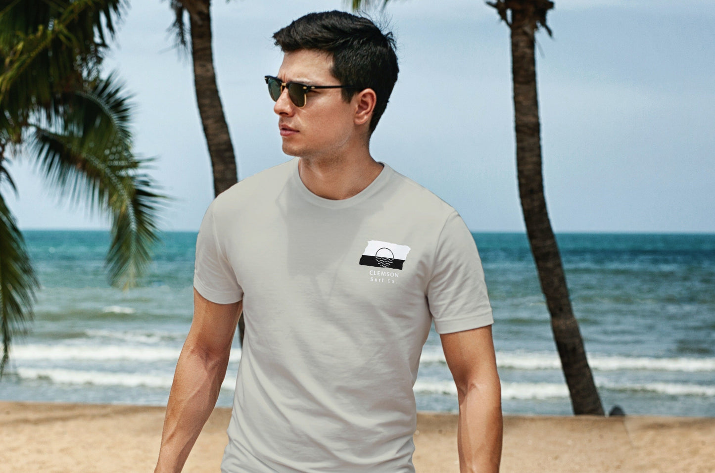 Clemson Co. Sand Surfboard Shirt