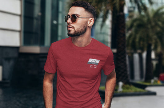 Pullman Surf Co. Red Surfboard Shirt