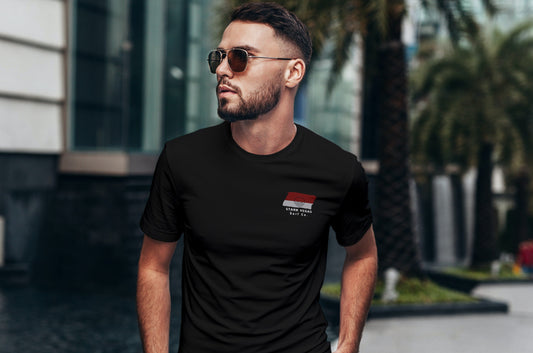 Stark Vegas Surf Co. Black Surfboard Shirt