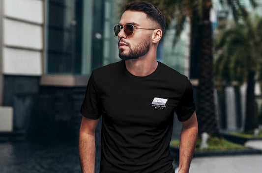 College Town Surf Co. Black Surfboard Shirt
