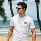 College Town Surf Co. White Surfboard Shirt