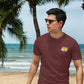 Dinkytown Surf Co. Maroon Surfboard Shirt