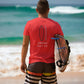 Athens Surf Co. Red Surfboard Shirt