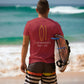 Los Angeles Surf Co. Red Surfboard Shirt