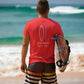 Columbus Surf Co. Red Surfboard Shirt