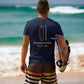 Morgantown Surf Co. Blue Surfboard Shirt