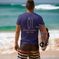 State College Surf Co. Blue Surfboard Shirt