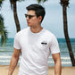 Valtameri Surf Co. White (Black) Surfboard Shirt