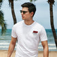 Starkville Surf Co. White Surfboard Shirt