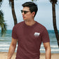 Starkville Surf Co. Maroon Surfboard Shirt