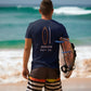 Auburn Surf Co. Navy Surfboard Shirt