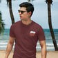 Blacksburg Surf Co. Maroon Surfboard Shirt