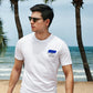 Lexington Surf Co. White Surfboard Shirt