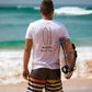 Austin Surf Co. White Surfboard Shirt